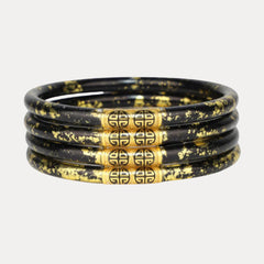 Bracelets KOI Noir Toutes Saisons® (AWB®) - Ensemble de 4